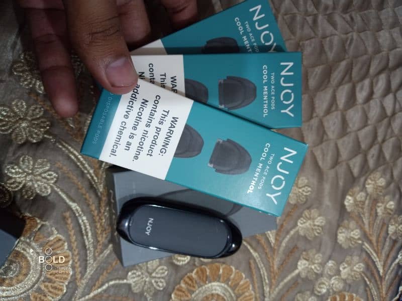 Njoy pod device refill rechargeable with 6 coils charging cable 3