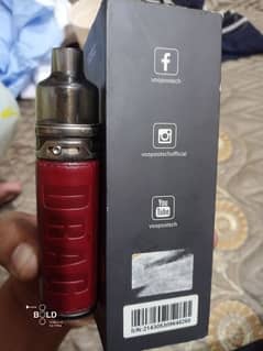 vape 60 wolt kit full box all ok heavy somke with flavor