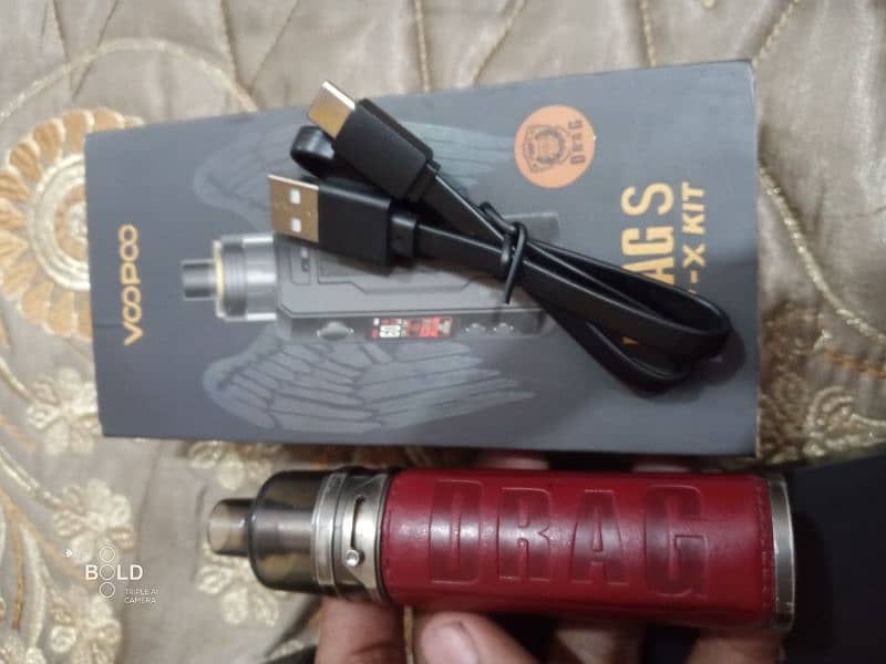 vape 60 wolt kit full box all ok heavy somke with flavor 4