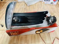 corolla gli bumper light with 2 fog lamp