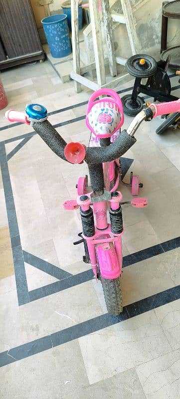 rarely used kids girl bicycle for age 3-7 years 4