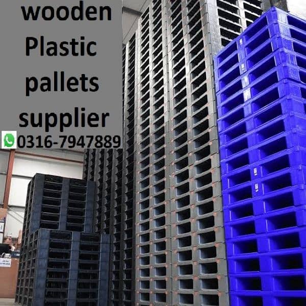 Plastic pallets available 6