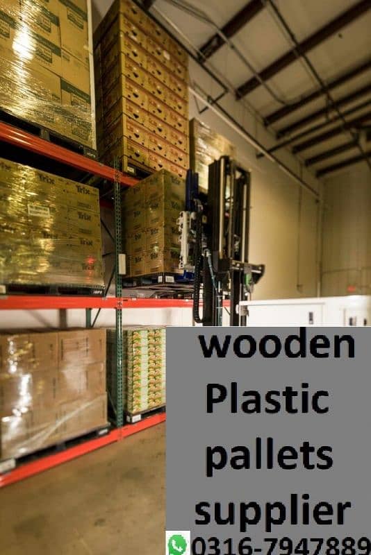 Plastic pallets available 17