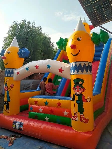 jumping castle / slides  / kiddi / kids 12