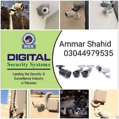 Digital security system CCtv security cameras installation