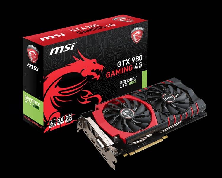 NVIDIA GeForce GTX 980 ( MSI) 4GB GRAPHIC CARD 1