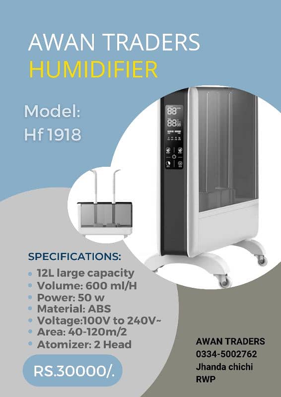 Dehumidifier and humidifier 4