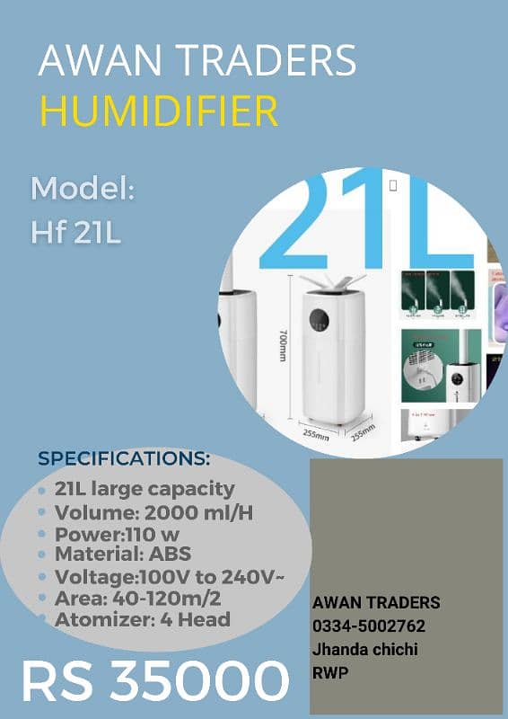 Dehumidifier and humidifier 9