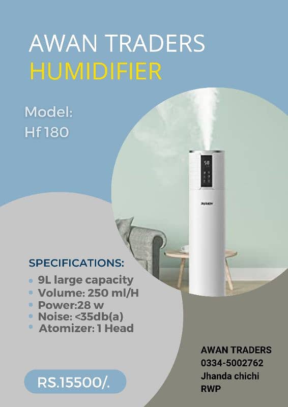 Dehumidifier and humidifier 16