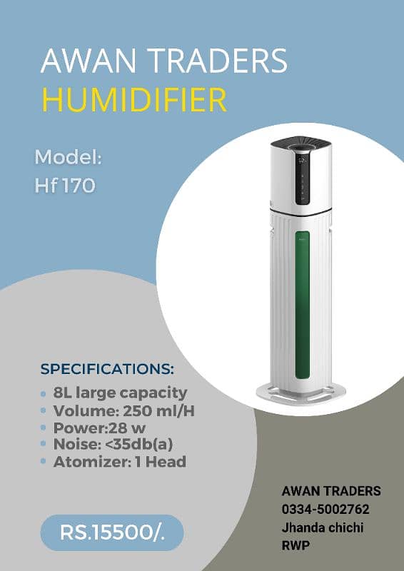 Dehumidifier and humidifier 17