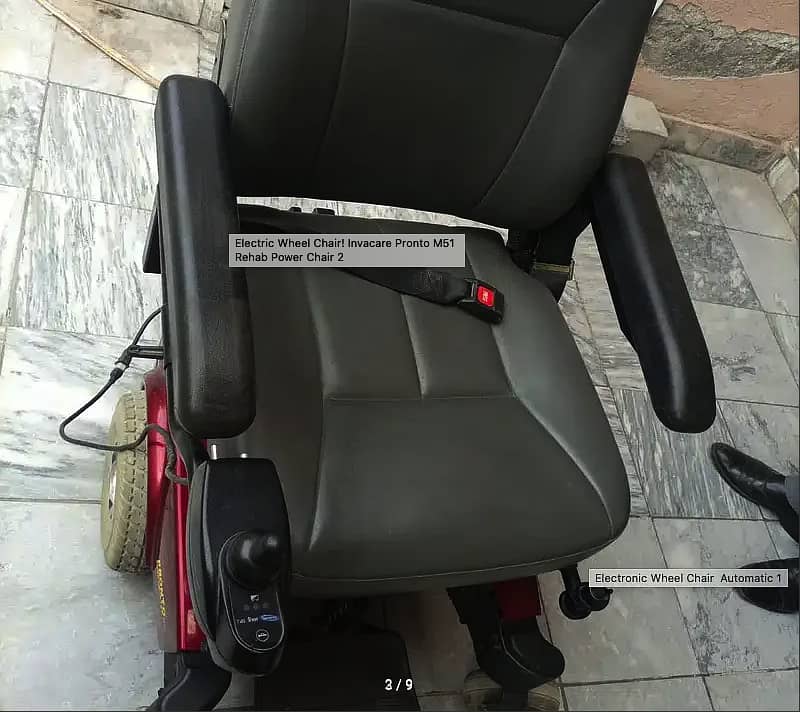 Electric Wheel Chair! Invacare Pronto M51 Rehab Power Chair 6