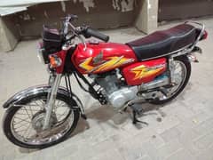 HONDA CG 125 MODEL 2021 KARACHI NUMBER