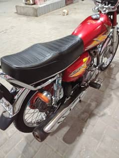 HONDA CG 125 MODEL 2021 KARACHI NUMBER