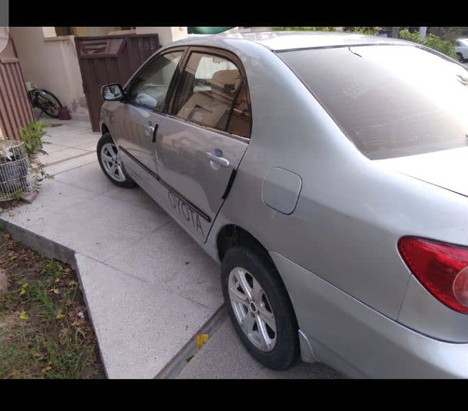 Toyota Corolla GLI 2007 biometric on the spot O334/6O99/747 10