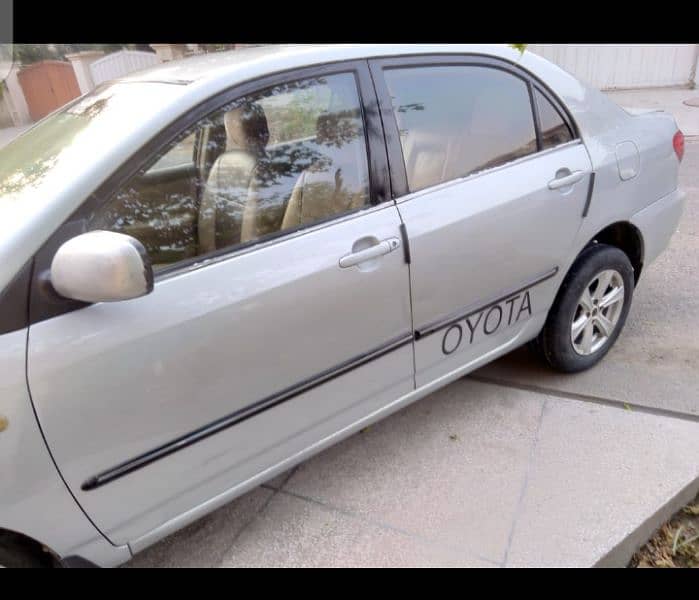 Toyota Corolla GLI 2007 biometric on the spot O334/6O99/747 11