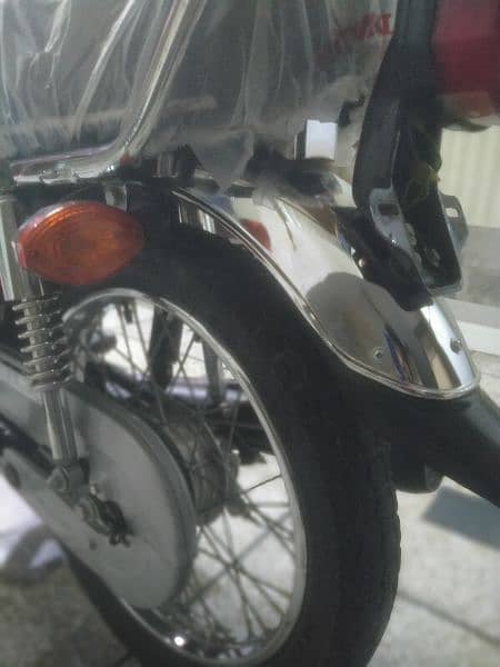 honda cg125 2022model totally janion condition 7