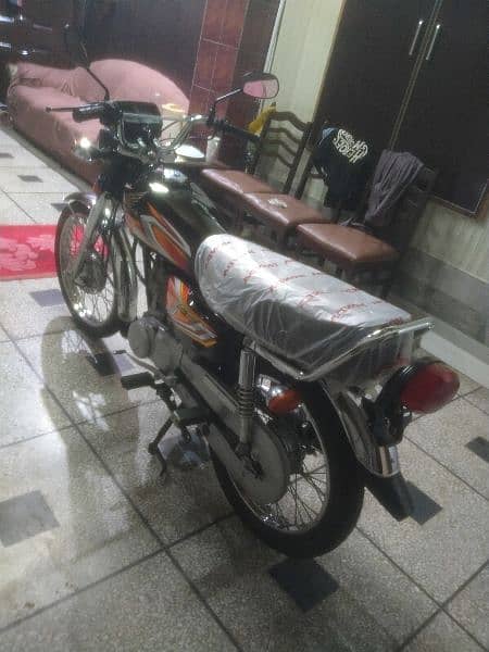 honda cg125 2022model totally janion condition 8