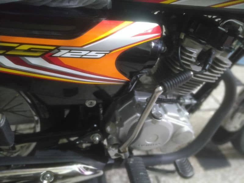 honda cg125 2022model totally janion condition 10