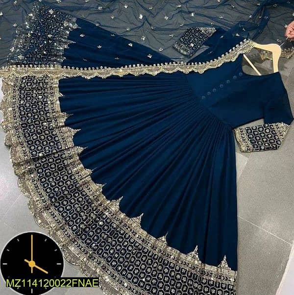 beautiful anar kali style frock 0