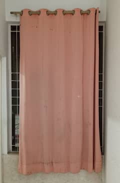 Used condition curtain