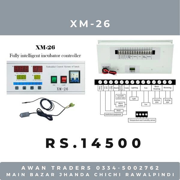 Controller for incubators and brooder 1