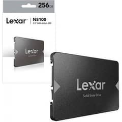 Lexar SSD hard drive 256 GB with Warranty 0