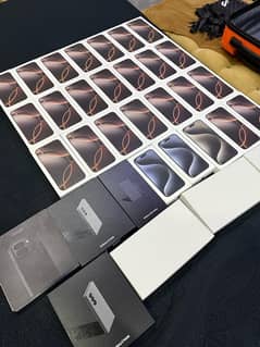 iphone 16 pro max Desert Titanium 256gb HK Physical dual Box pack