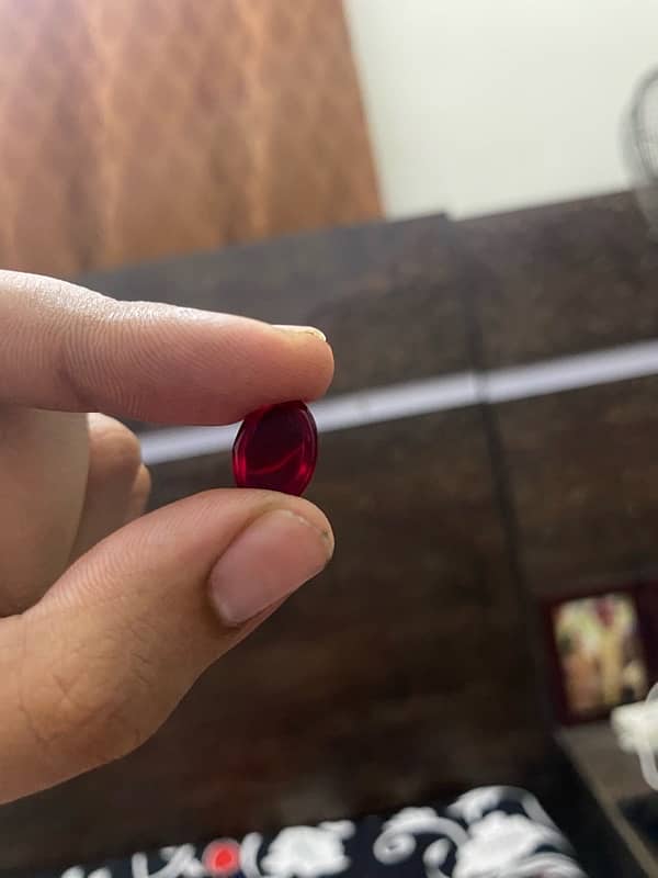 RED RUBY STONE ORIGINAL 1