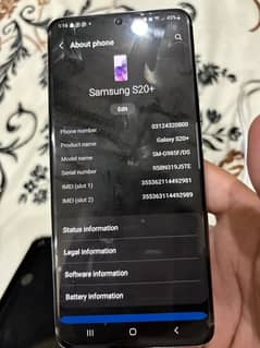 Samsung S20 plus official PTA