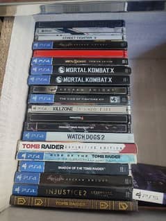 playstation 4 steel books and simple used games