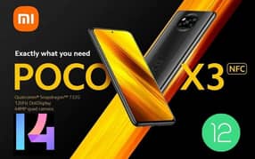 Xiaomi poco X3 6+2/128GB conditon Lohsh official PTA Aprove Aur kya ho