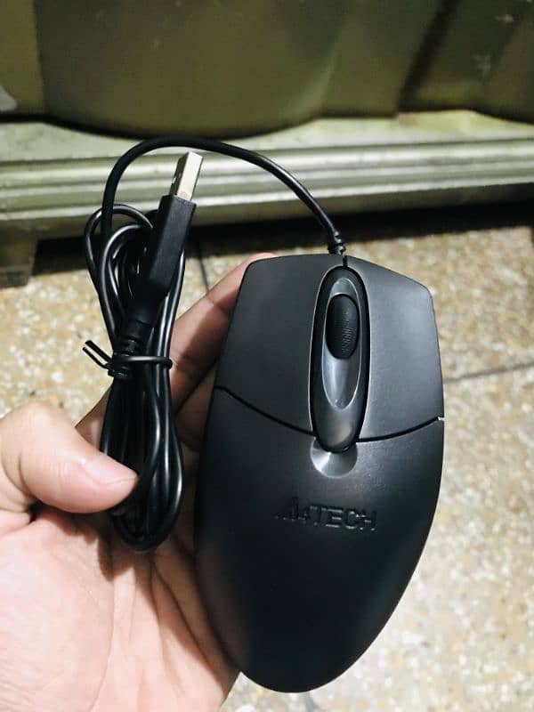 A4Tech OP-720S Optical Mouse - Silent Clicks - 1200 DPI 1