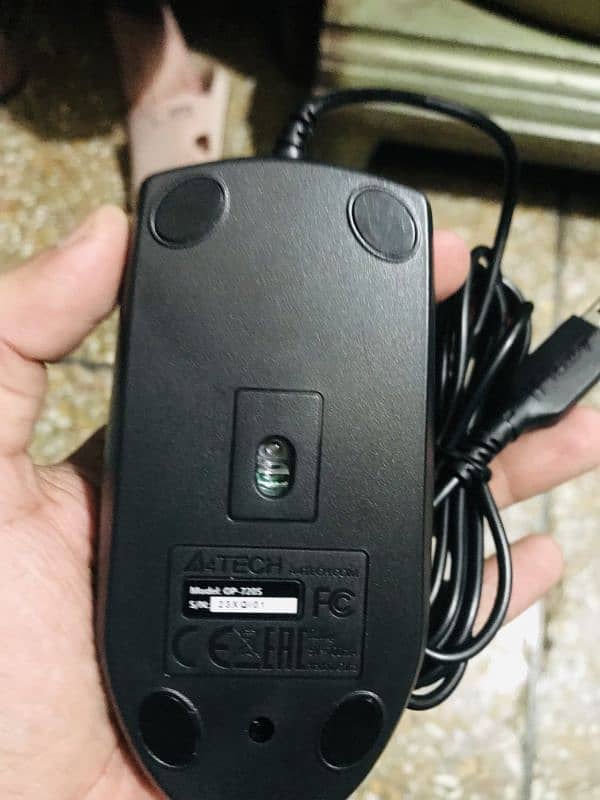 A4Tech OP-720S Optical Mouse - Silent Clicks - 1200 DPI 2