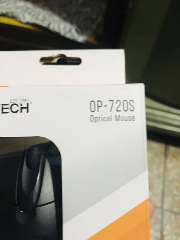 A4Tech OP-720S Optical Mouse - Silent Clicks - 1200 DPI 3