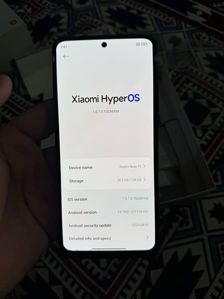 realme note 11 6 128 with charger and box 3