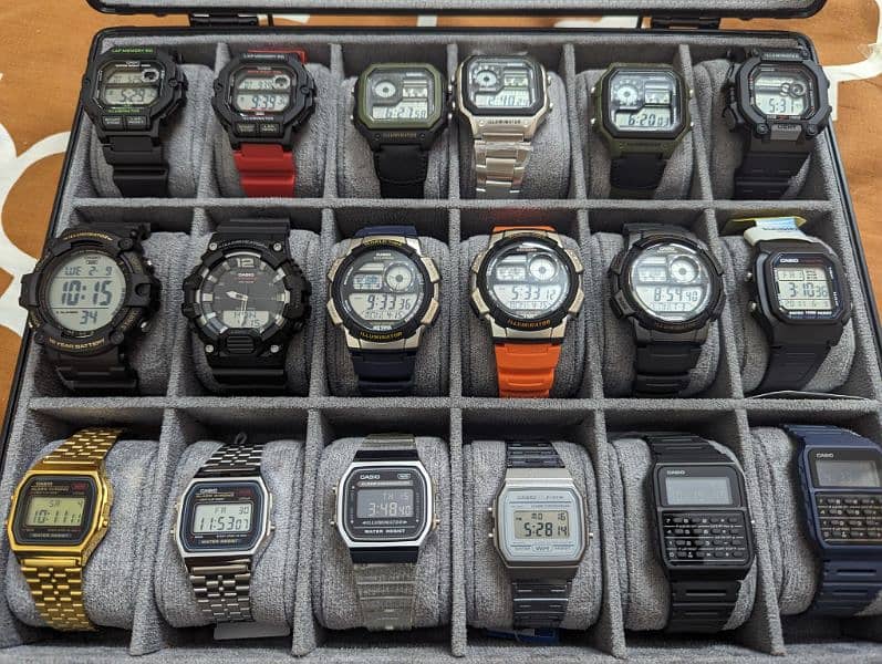 Casio Watch / Casio GA-2100 / Casio MTP-VS01SG-9B / Casio AE-1200 5