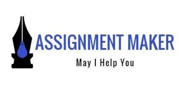 Assignments Maker (A. I. O. U) 1