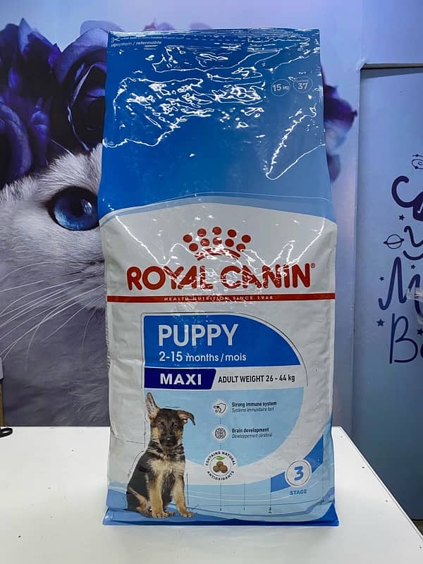 royal canin  maxi starter puppy adult  dog food 3