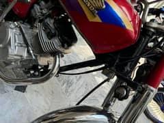 CG 125 cc Honda bike for sale document clear