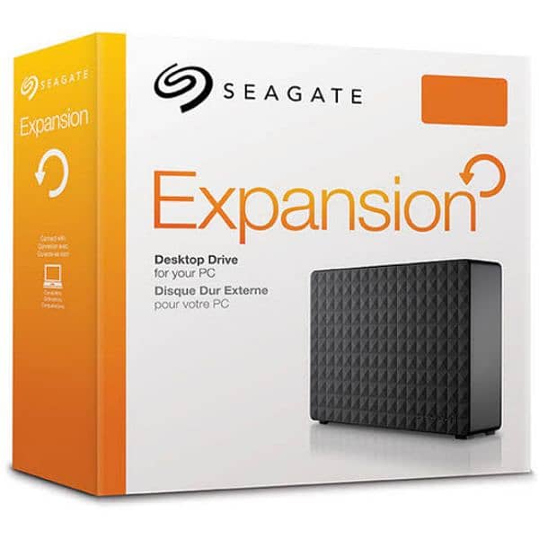 Seagate  External Hard Disk Drive 3.5" USB 3.0 External Box 1