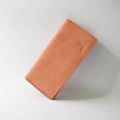 Original leather long wallet