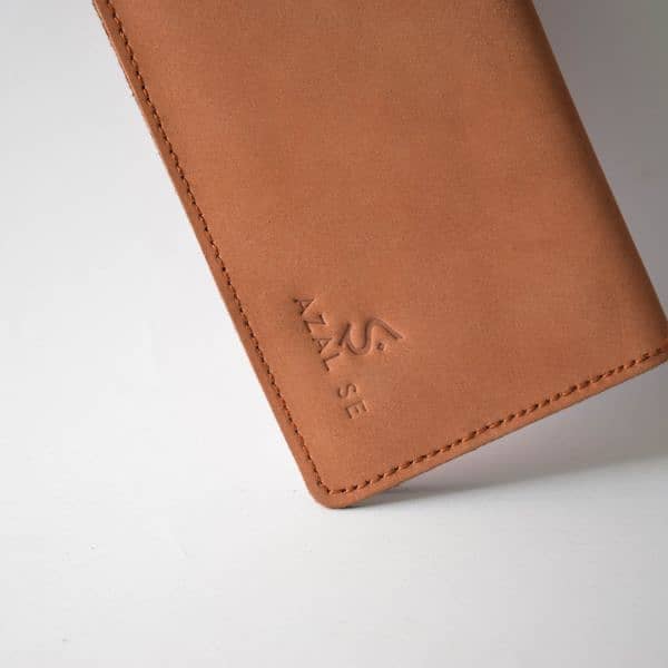 Original leather long wallet 3