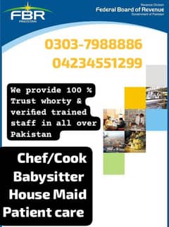 |Cook |Babysitter| Nany |House Maid| office staff| nurse|