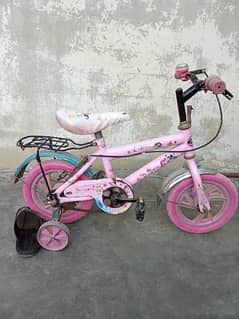 girl cycle pink colour