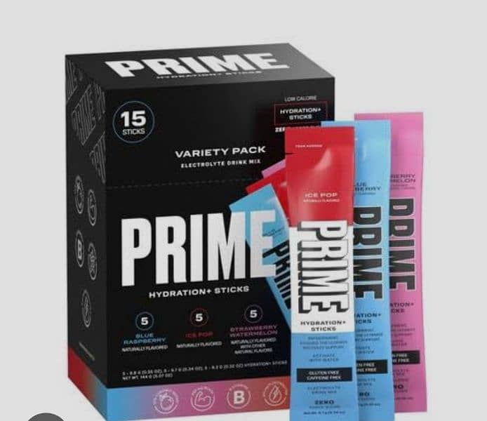 Prime hydration drink and sticks 2