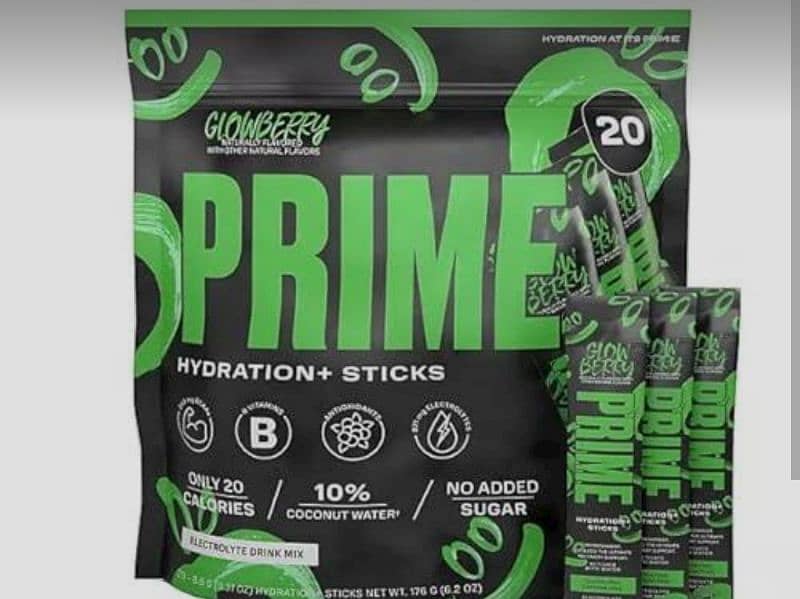 Prime hydration drink and sticks 3