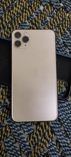 iphone 11 pro max Gold color 256 gb