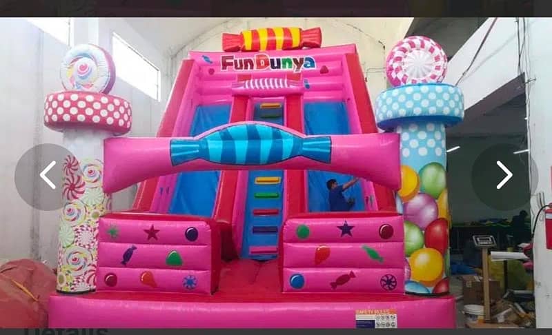 jumping castle slide 1