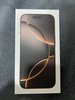 IPhone 16 pro 128gb dessert titanium