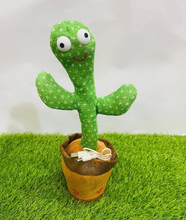 PLUSH DANCING CACTUS 2